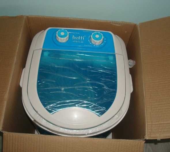 Pralka wirnikowa z wirówką Botti Aquarina XPB30 Turkusowa