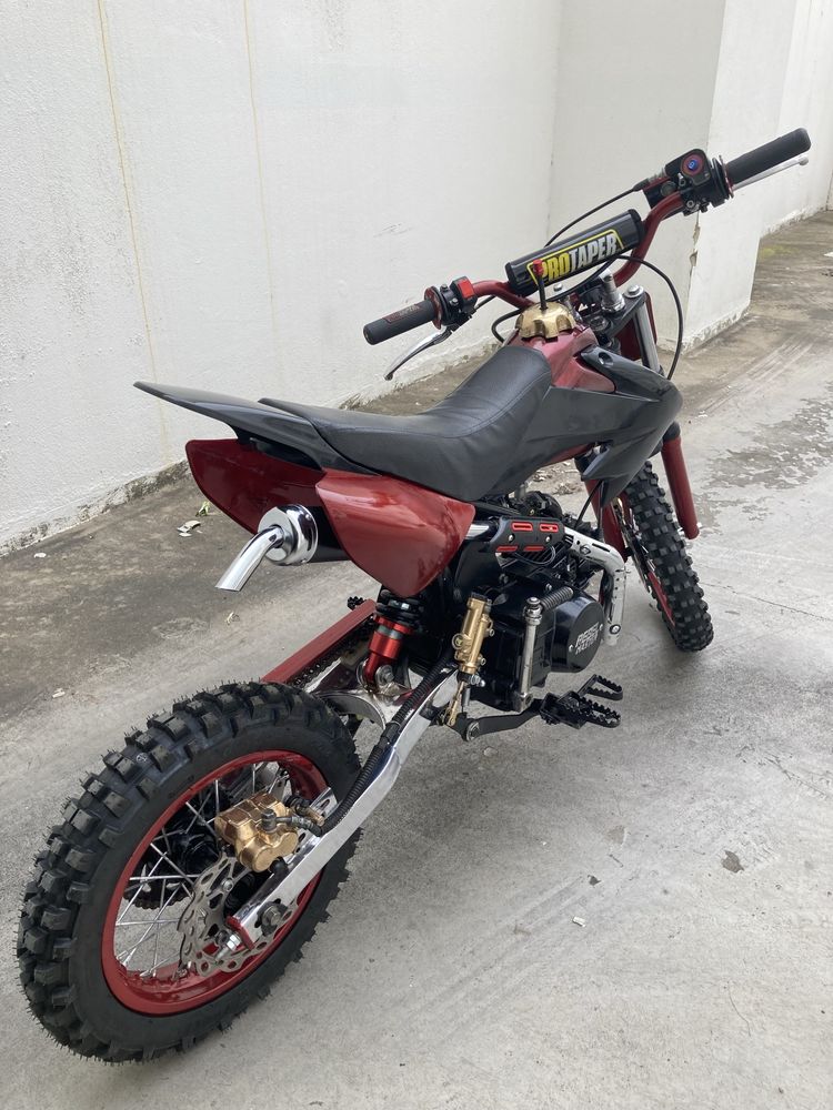 Mota pit bike como nova