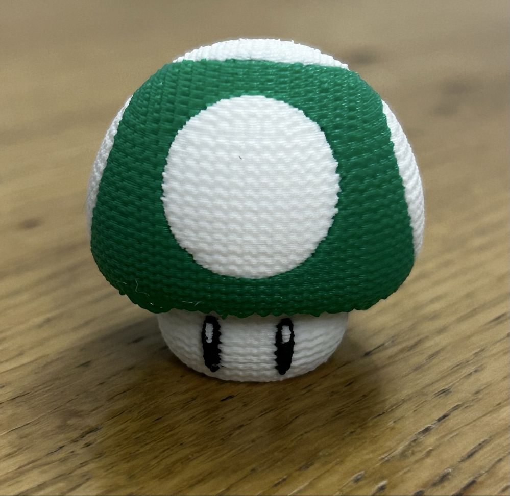 Figurka/zabawka grzybek z gry Mario.