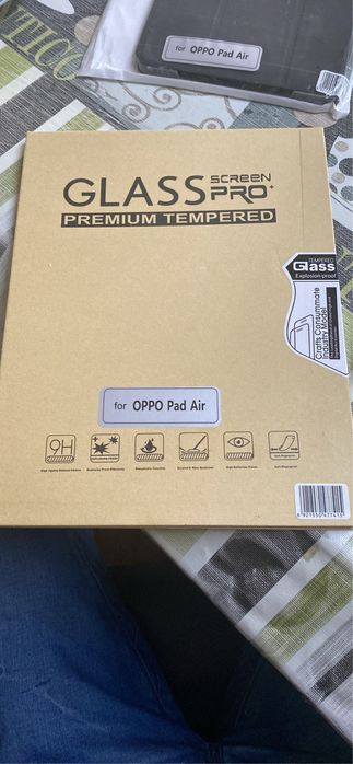 Pelicula de vidro mais capa protetora magnetica para OPPO PAD AIR
