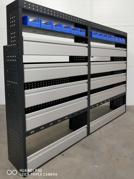 Zabudowa serwisowa regał do auta Ducato L2H2 Proace MAX L2H2