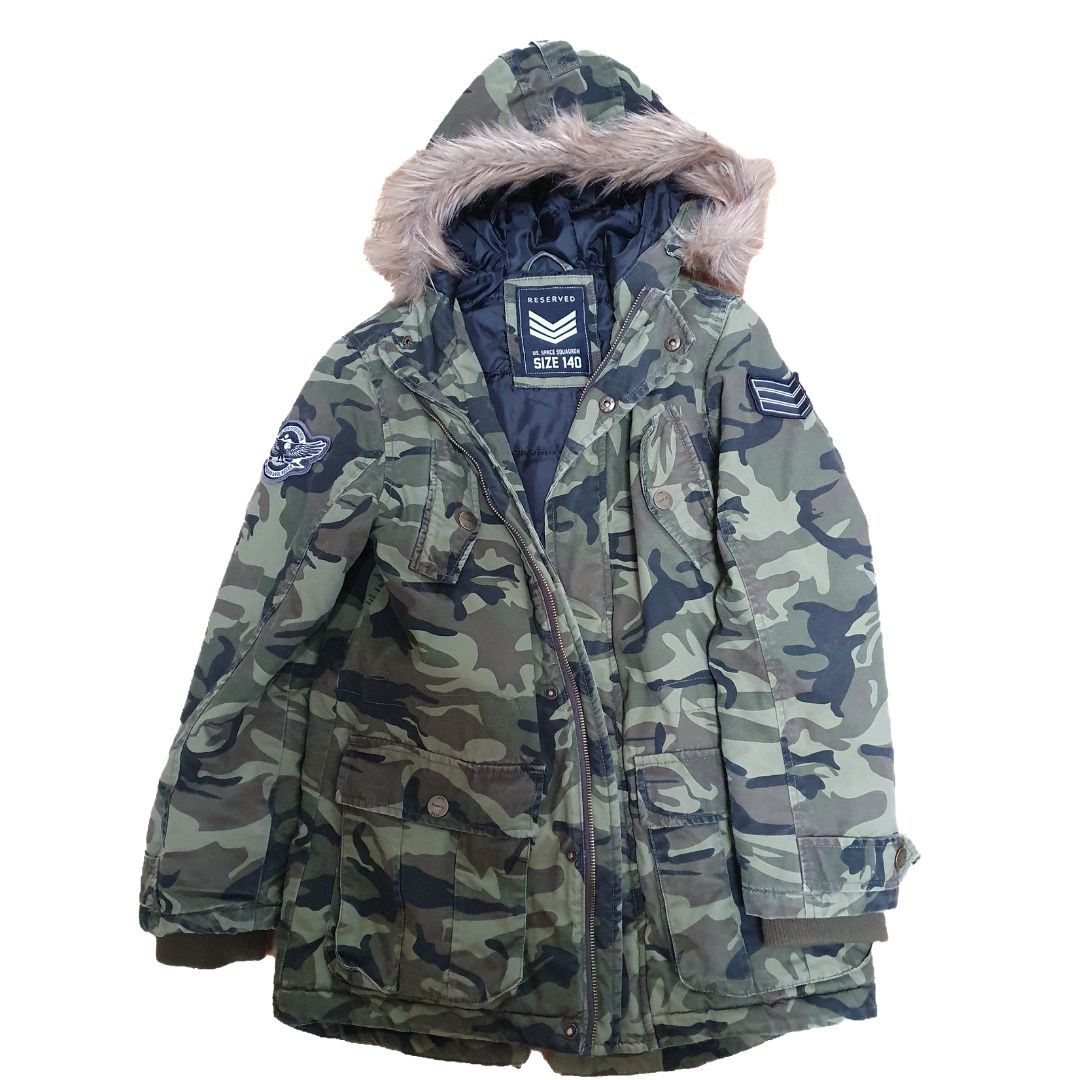 Kurtka parka marki Reserved 140