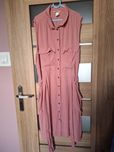 Letnia sukienka szmizjerka XL H & M
