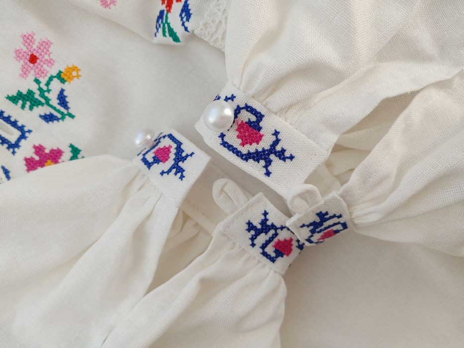 Вишита сорочка на дівчинку вишиванка