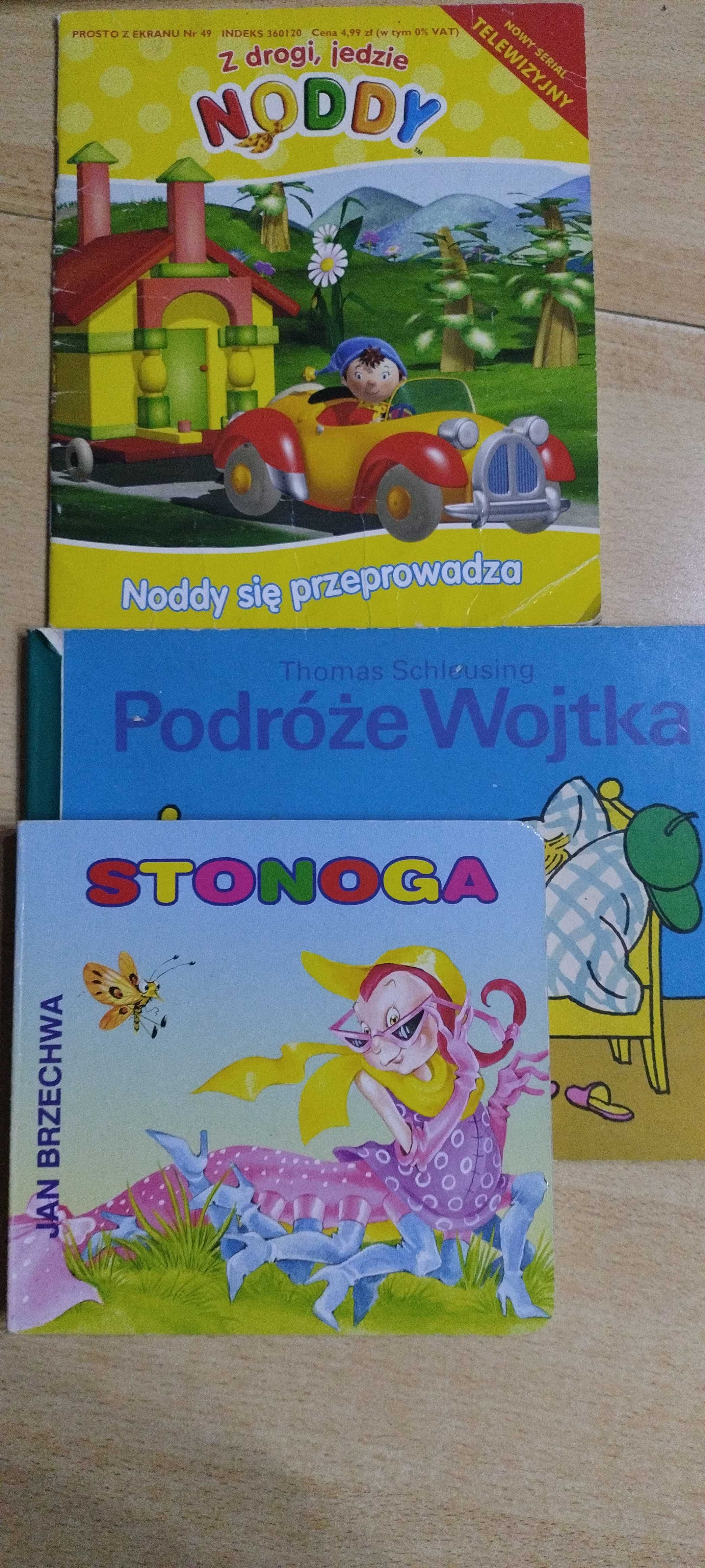 Stonoga ,Podróże Wojtka , Z drogi jedzie Noddy.