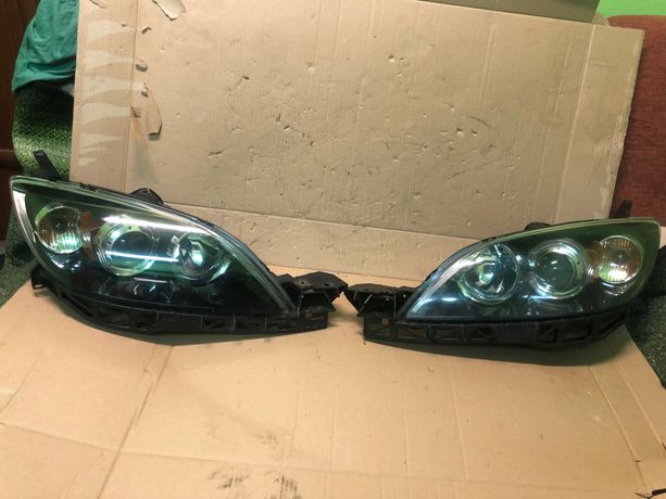 Lampy przód  Mazda 3 HB lift prawa Lewa Xenon