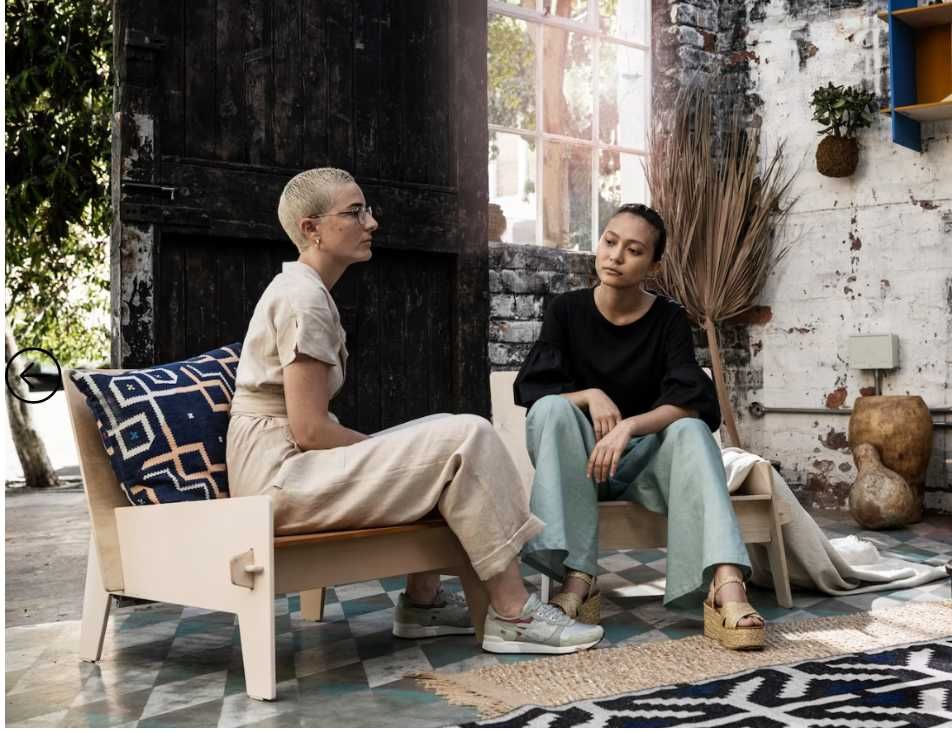 Poltrona  Överallt designer Issa Diabaté (edição especial do Ikea)