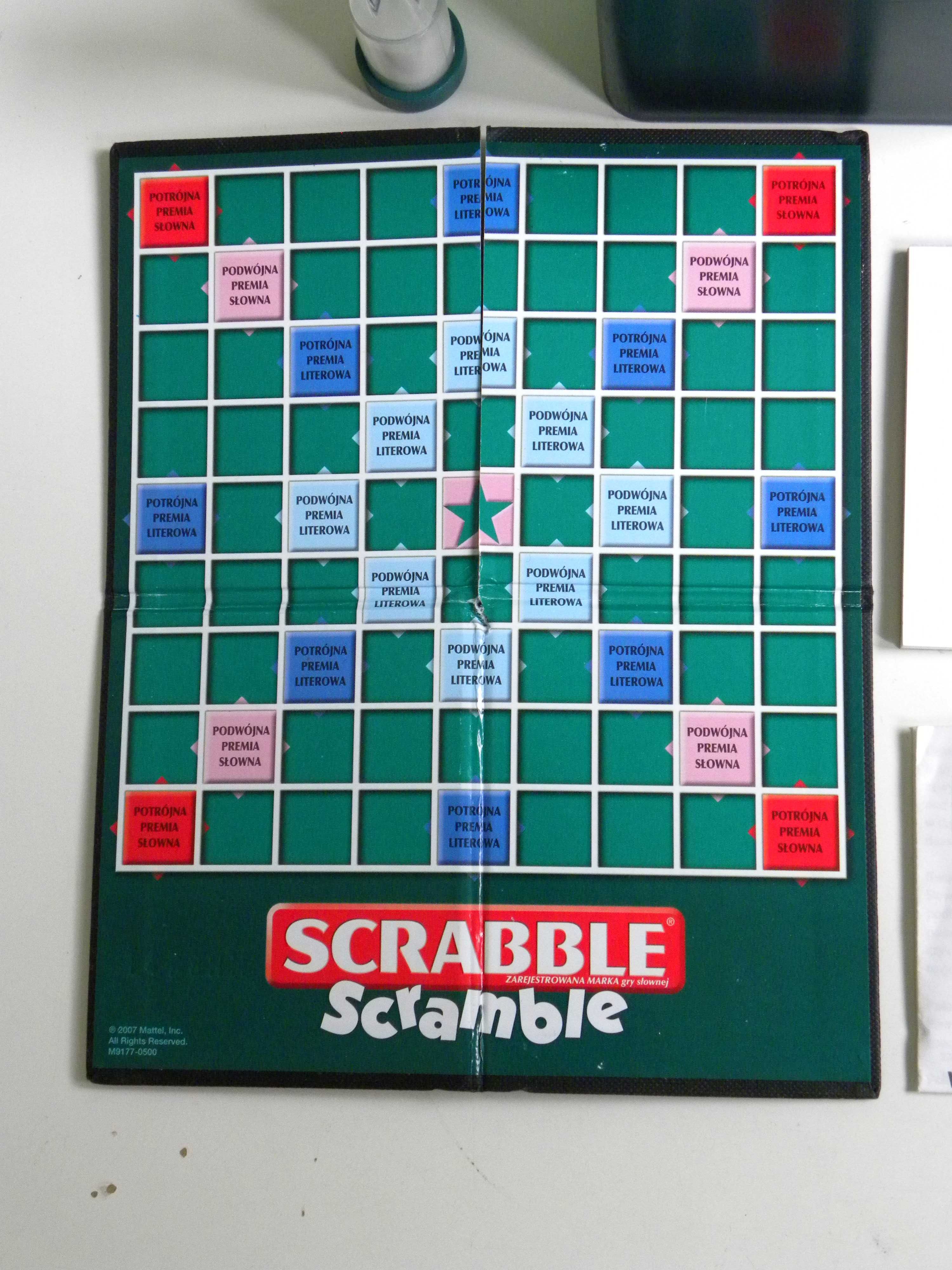 Scrabble Scramble wersja polska 2007