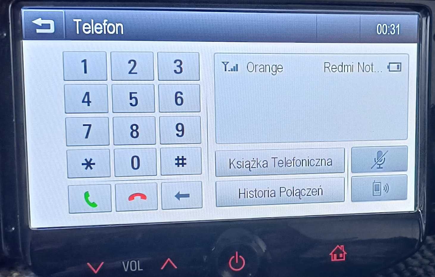 Opel Corsa E Radio Dotykowe R3 Kamera Cofania DAB Bluetooth WYLOGOWANE