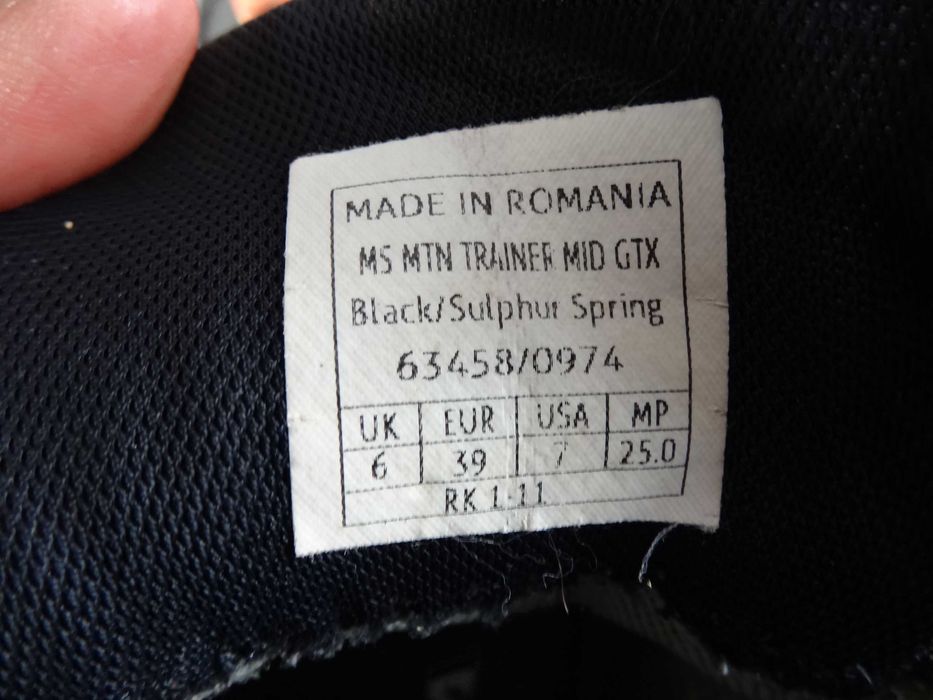 Buty SALEWA MS MTN TRAINER Mid GTX roz 39 Gore-Tex Vibram Skóra