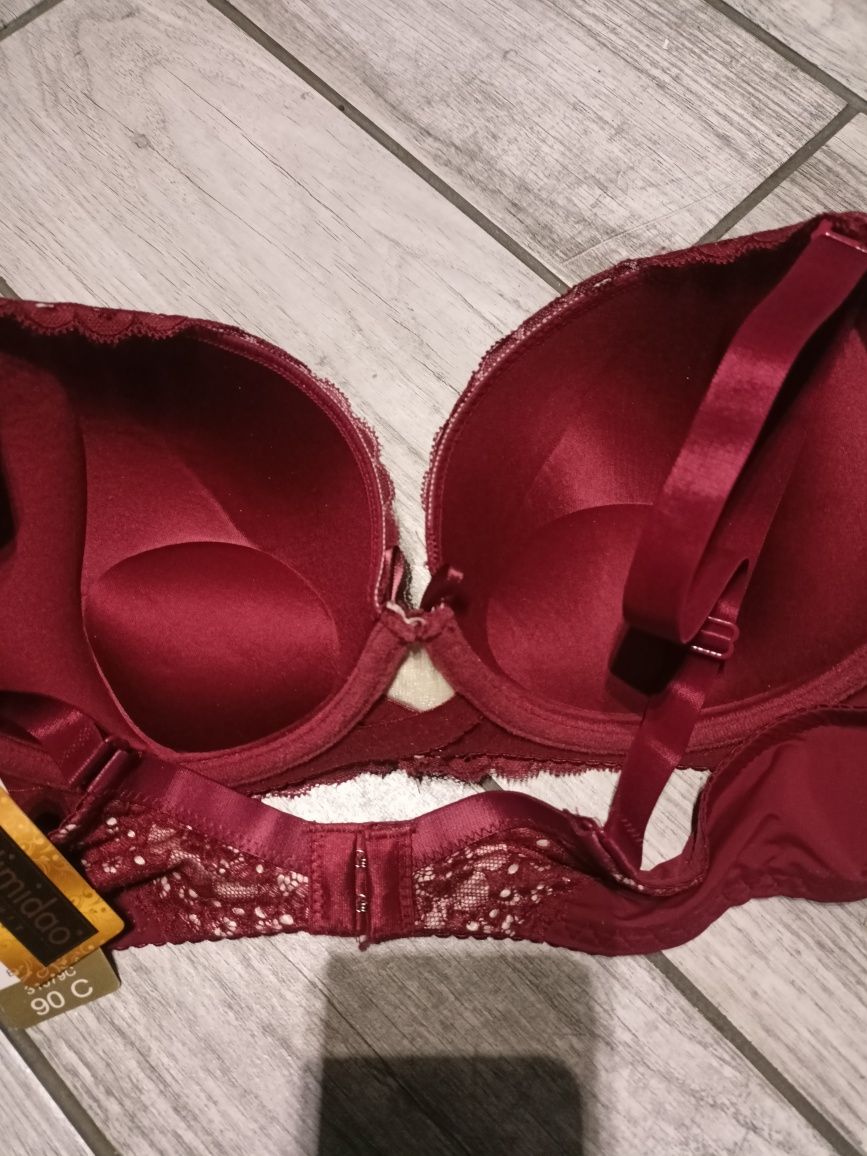Biustonosz 90C bordo