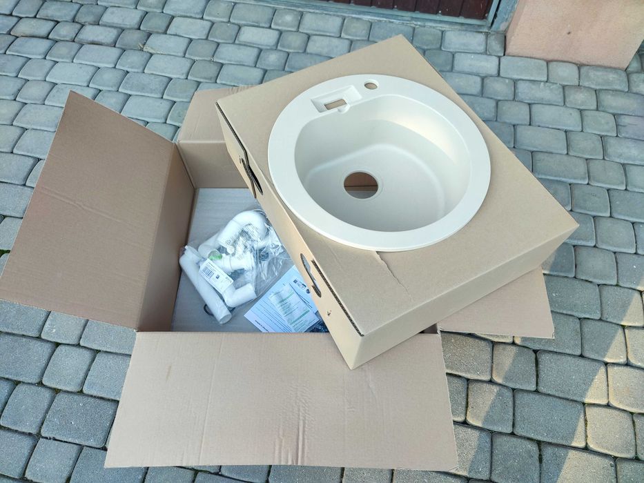 Zlewozmywak okrągły