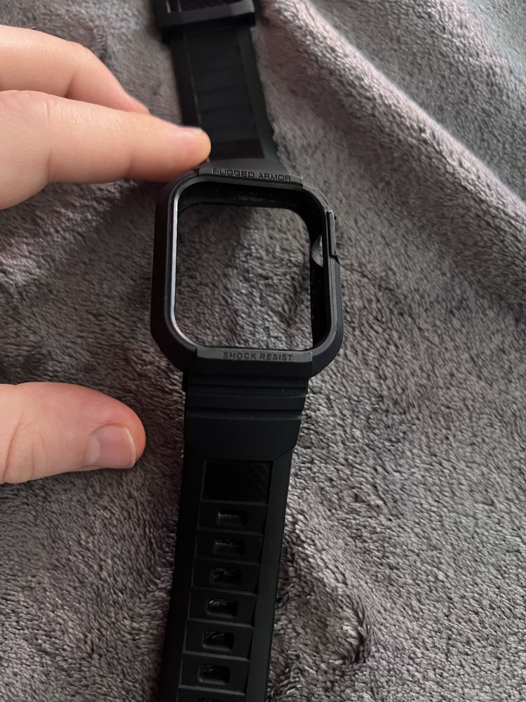 Oryginalny Apple Watch 7 45mm GPS+Cellular LTE Srebrny, BATERIA 100%