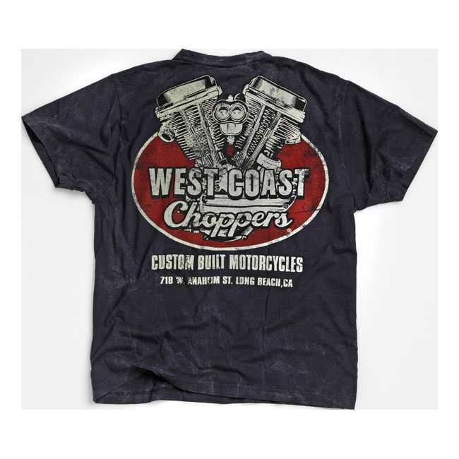 Promocja! Koszulka West Coast Choppers Panhead Vintage