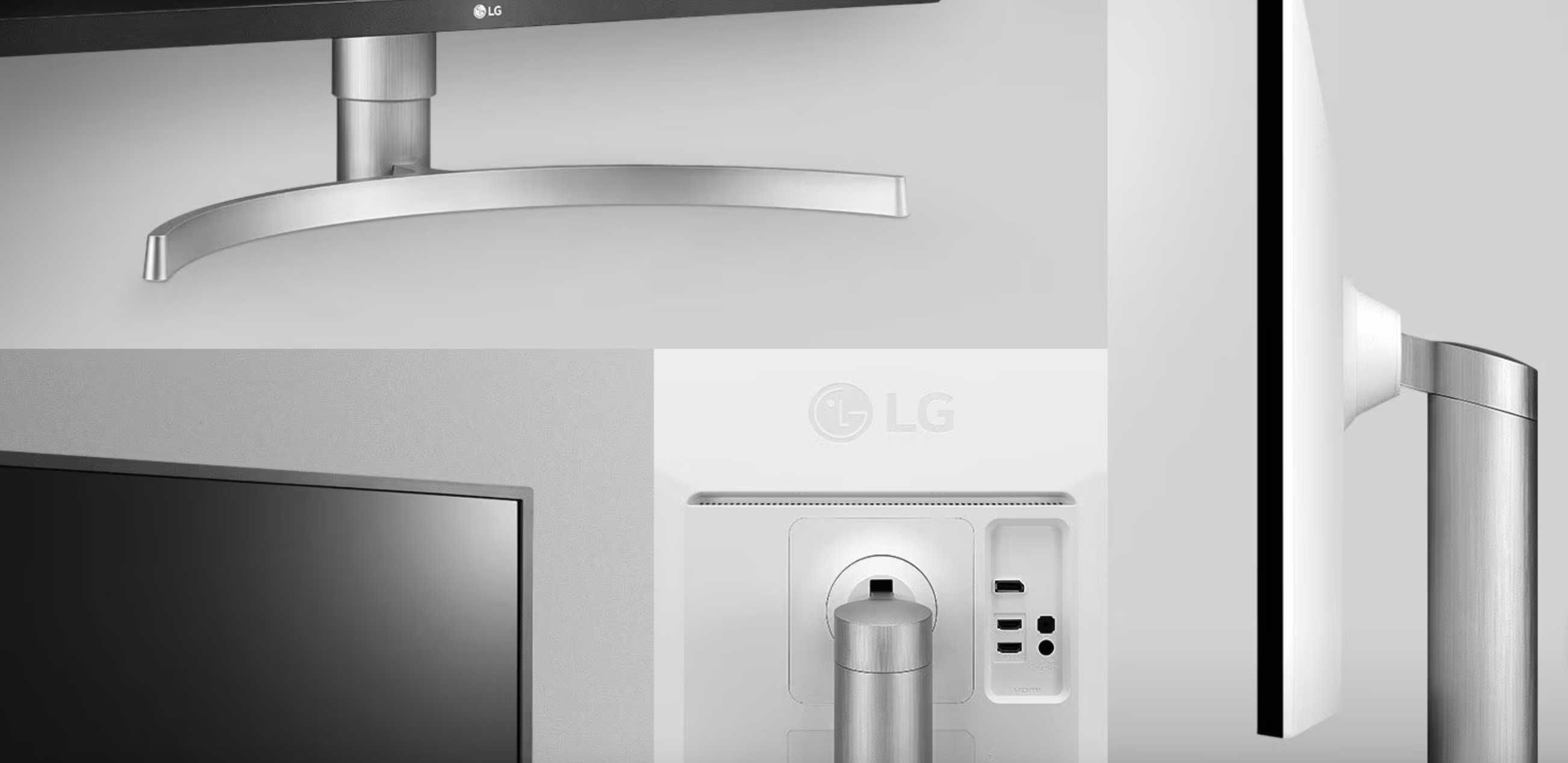 Ergonomiczna podstawka do monitoru LG 27” 4K 27UL550P-W