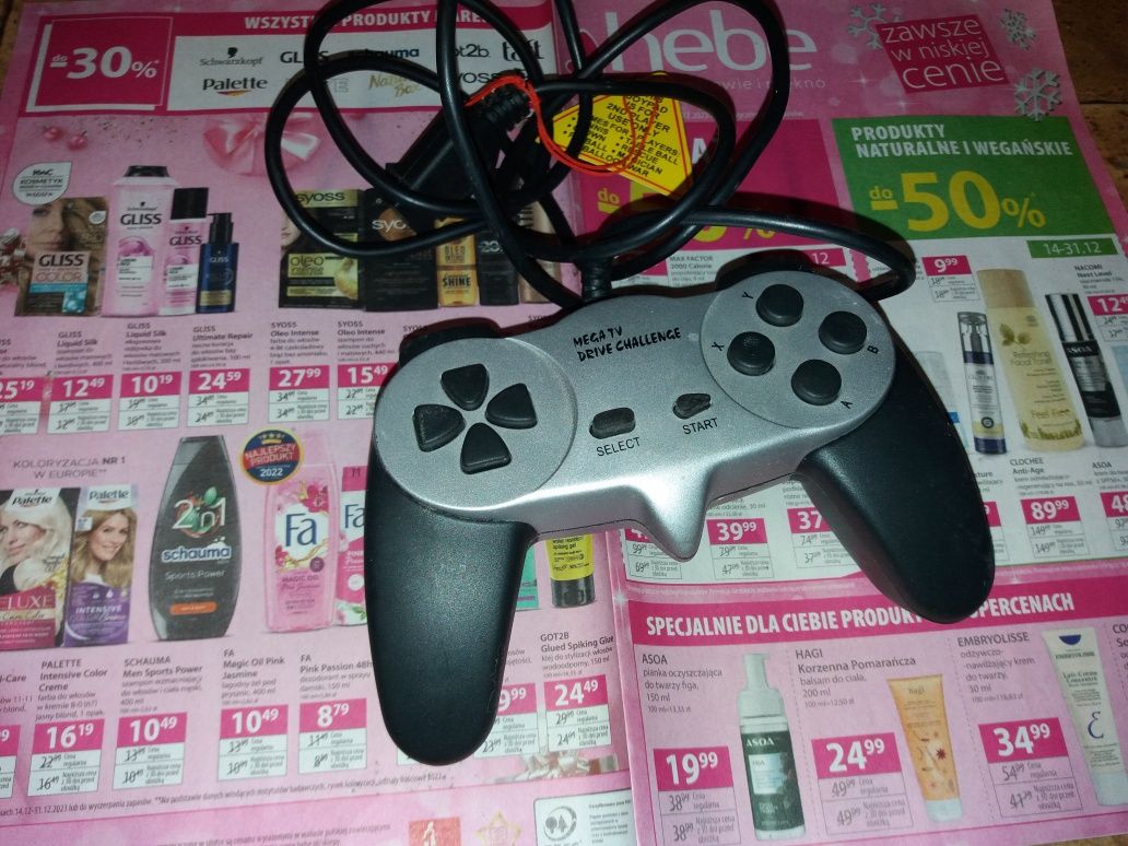 Pad sega mega drive silver