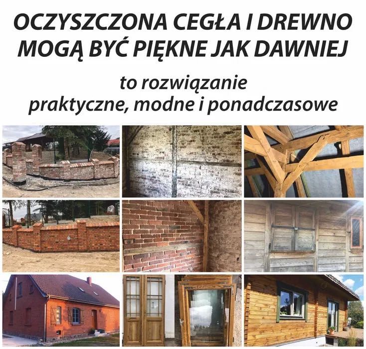 Oczyszczanie okien i drzwi. Sodowanie Piaskowanie Szkiełkowanie