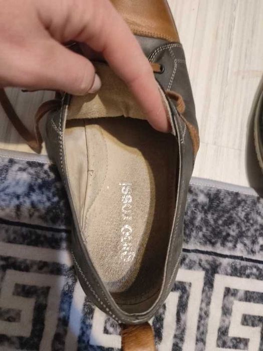 skórzane buty męskie rozm. 42 firmy Gino Rossi