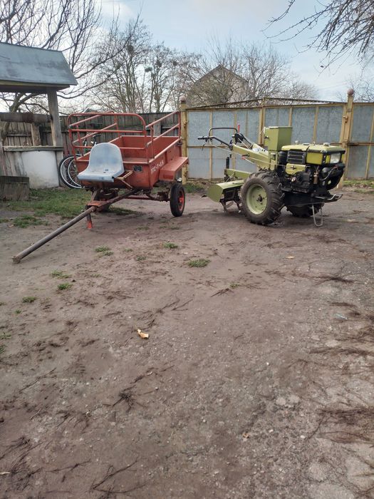 Дизельний мотоблок з електостартером