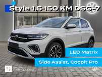 Volkswagen T-Cross Style 1.5 TSI 150 KM DSG-7 | LED Matrix | Keyless Acces | Cocpit Pro