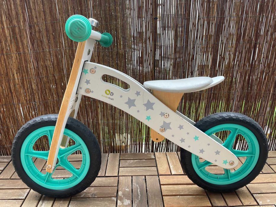 Rowerek biegowy KinderKraft – drewniany – stan bardzo dobry -