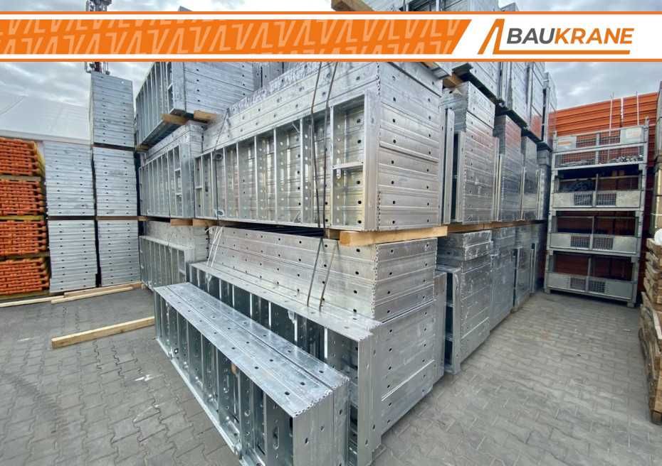 Szalunki Ścienne 100m2 Bauframe, Nowe płyty z akcesoriami, Gwarancja