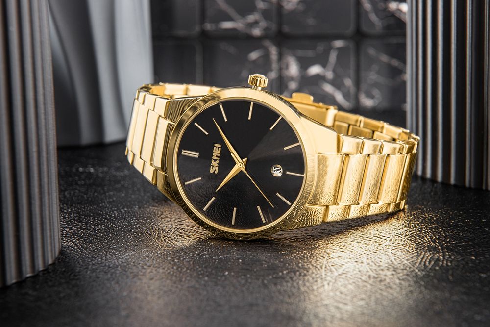zegarek męski skmei 9140gdbk + box