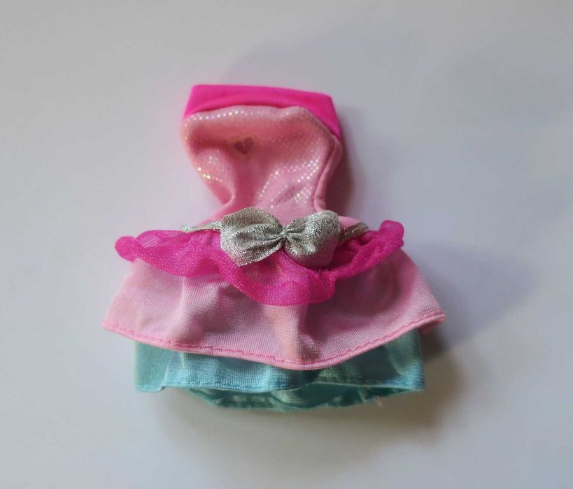 Sukienka dla Barbie błyszcząca