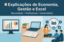Explicações de Economia, Gestão e Excel