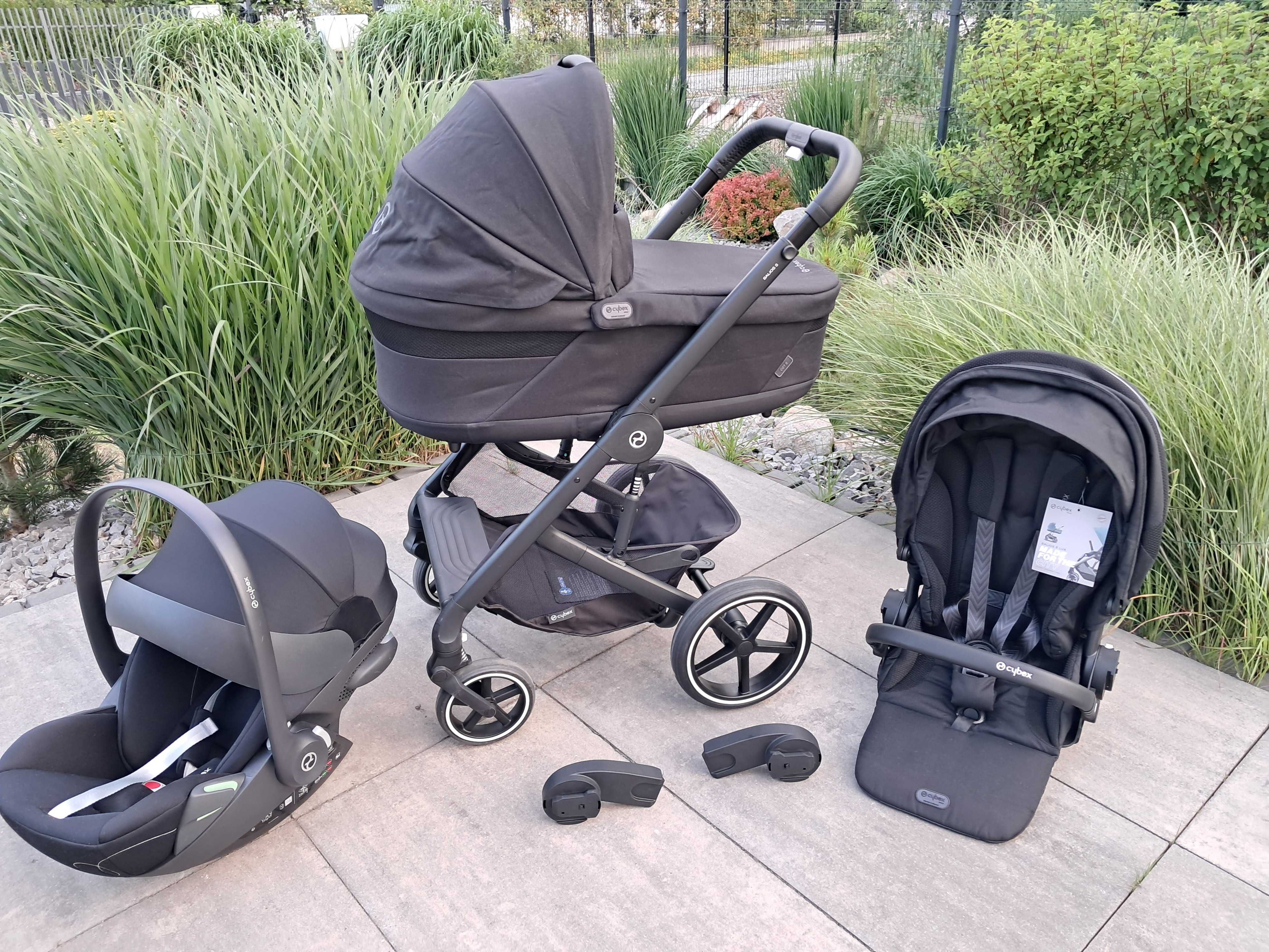 Wózek Cybex Balios S 3w1 Moon Black  GWARANCJA 1,5 roku  Warto Polecam