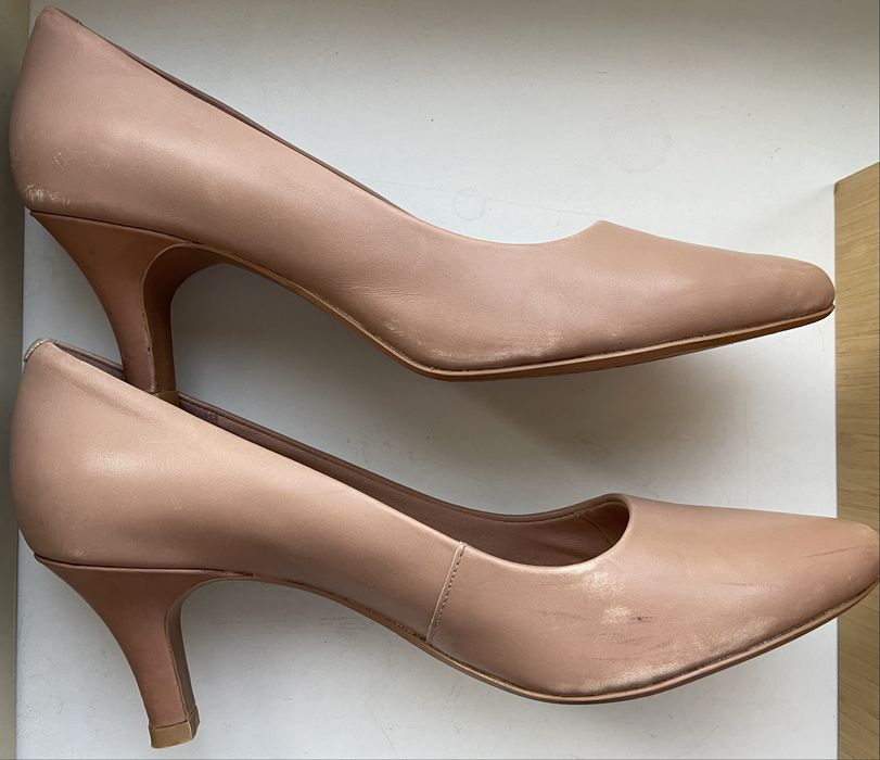 Шкіряні туфлі Clarks. Розмір 41,5. Устілка 26,5