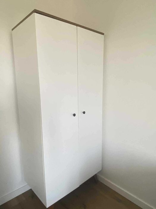 Szafa i komoda bkack red white