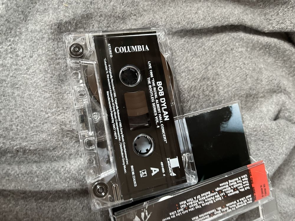 Bob Dylan Live 1966 kaseta mc the bootleg series vol.4
