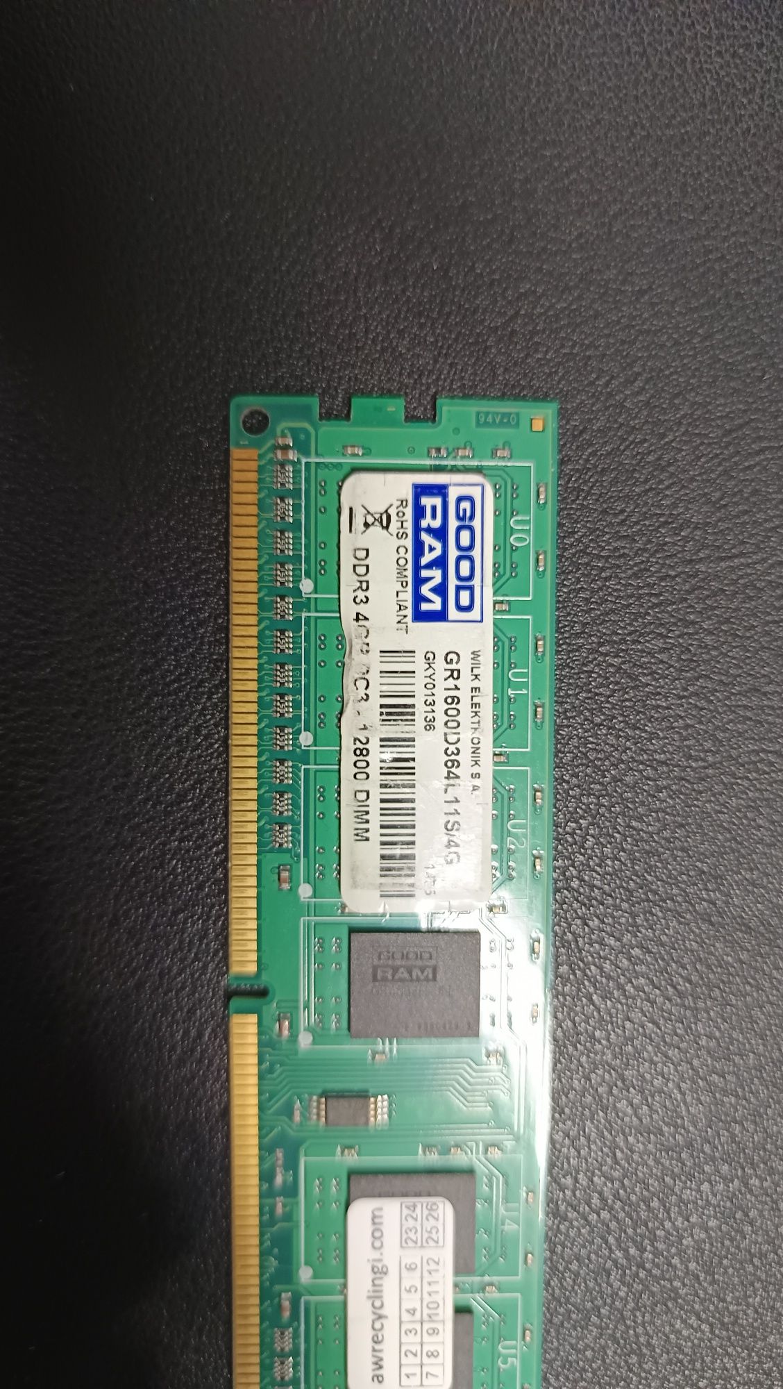 Pamięć RAM DDR3 8 GB (2x4 GB) Goodram – sprawna