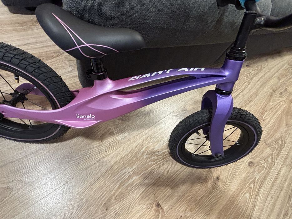 Rowerek biegowy Lionelo Bart Air Pink Violet.