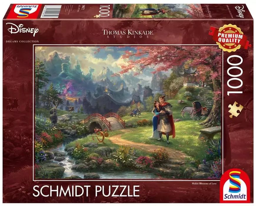 Puzzle PQ 1000 Mulan (Disney) G3. Schmidt