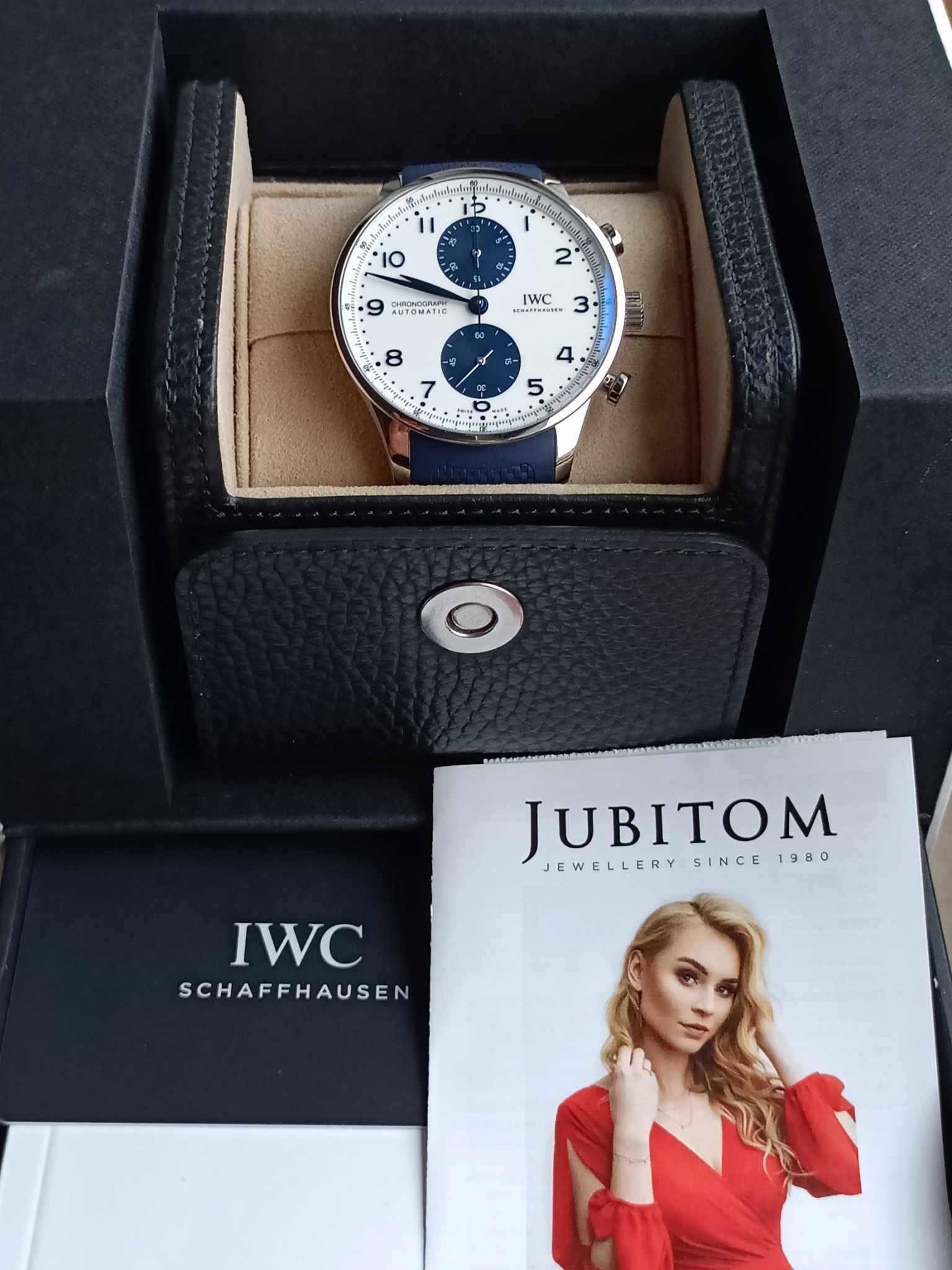 IWC Portugieser Chronograph 2023 roku / 8 lat gwarancji