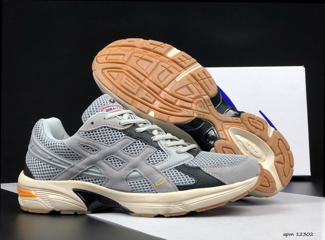 Чоловічі кросівки asics gel-1130 асікс чорні зелені сірі бежеві сині