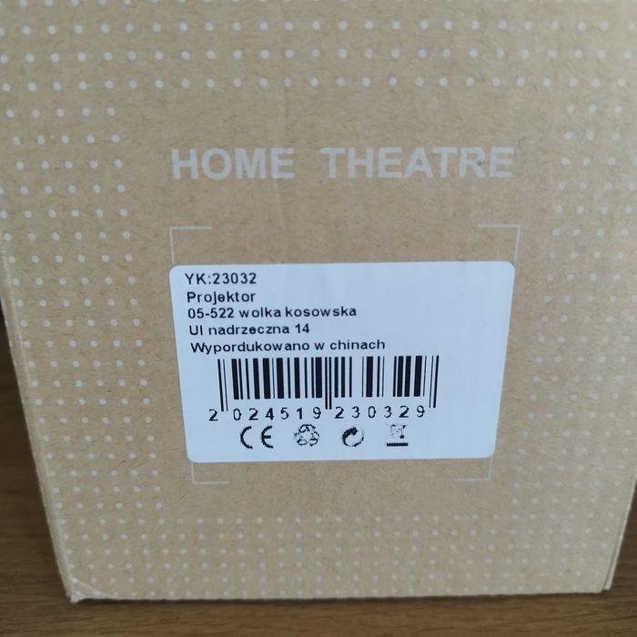 Projektor LCD, rzutnik, pilot, wifi, bluetooth