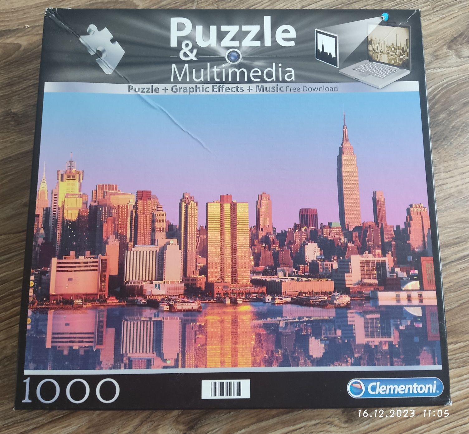 Puzzle multimedialne, 1000 szt.