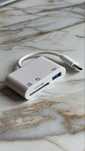Adapter Iphone Android usb C do kart pamieci micro SD SDD i USB