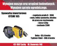 Spawarka inwertorowa 160A + przyłbica  elektroda wynajem TYCHY