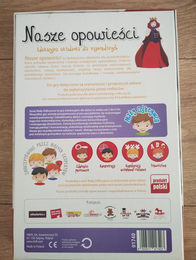 Edukacyjna układanka Nasze opowieści