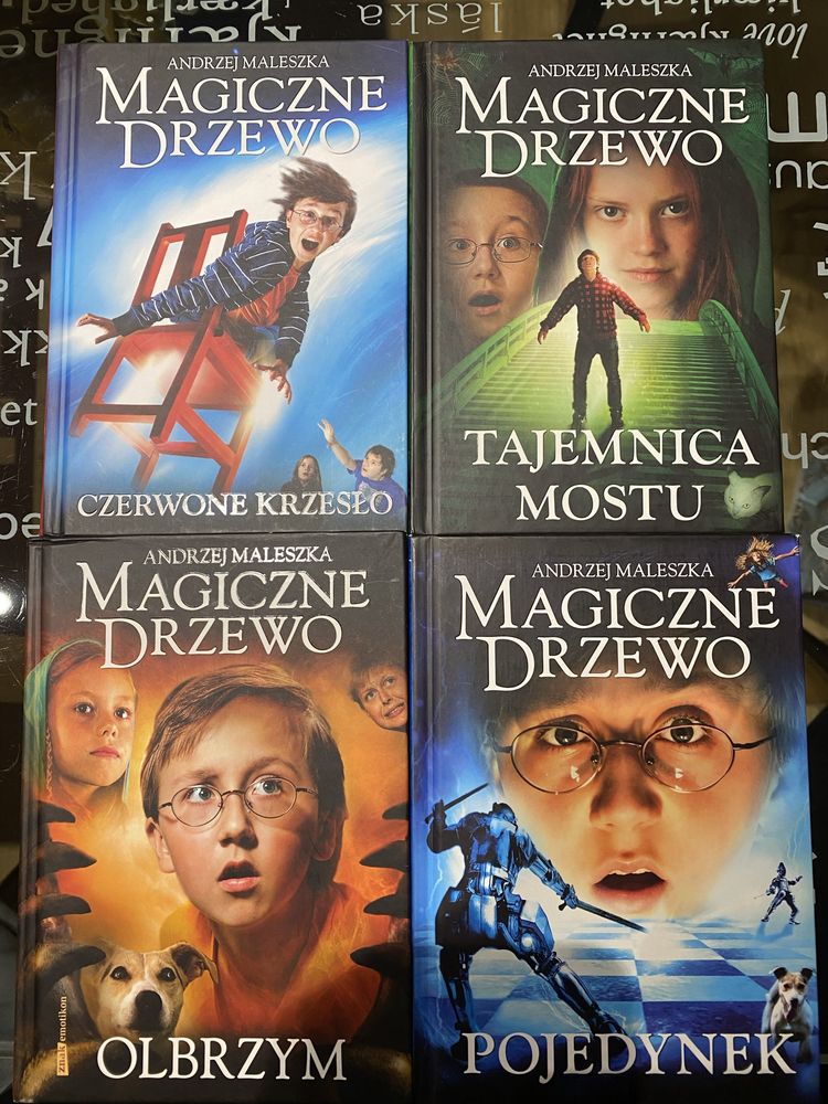 Seria Magiczne Drzewo - 10  tomów + Bohaterowie magicznego drzewa