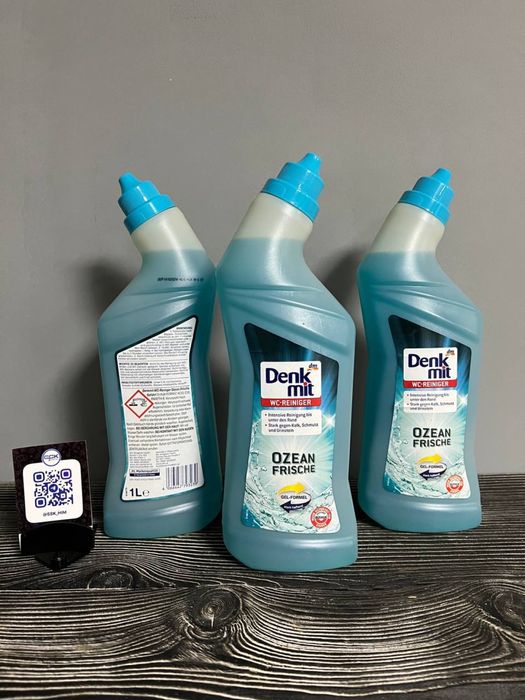 Засіб гель для чищення унітаза Denkmit 1 л.