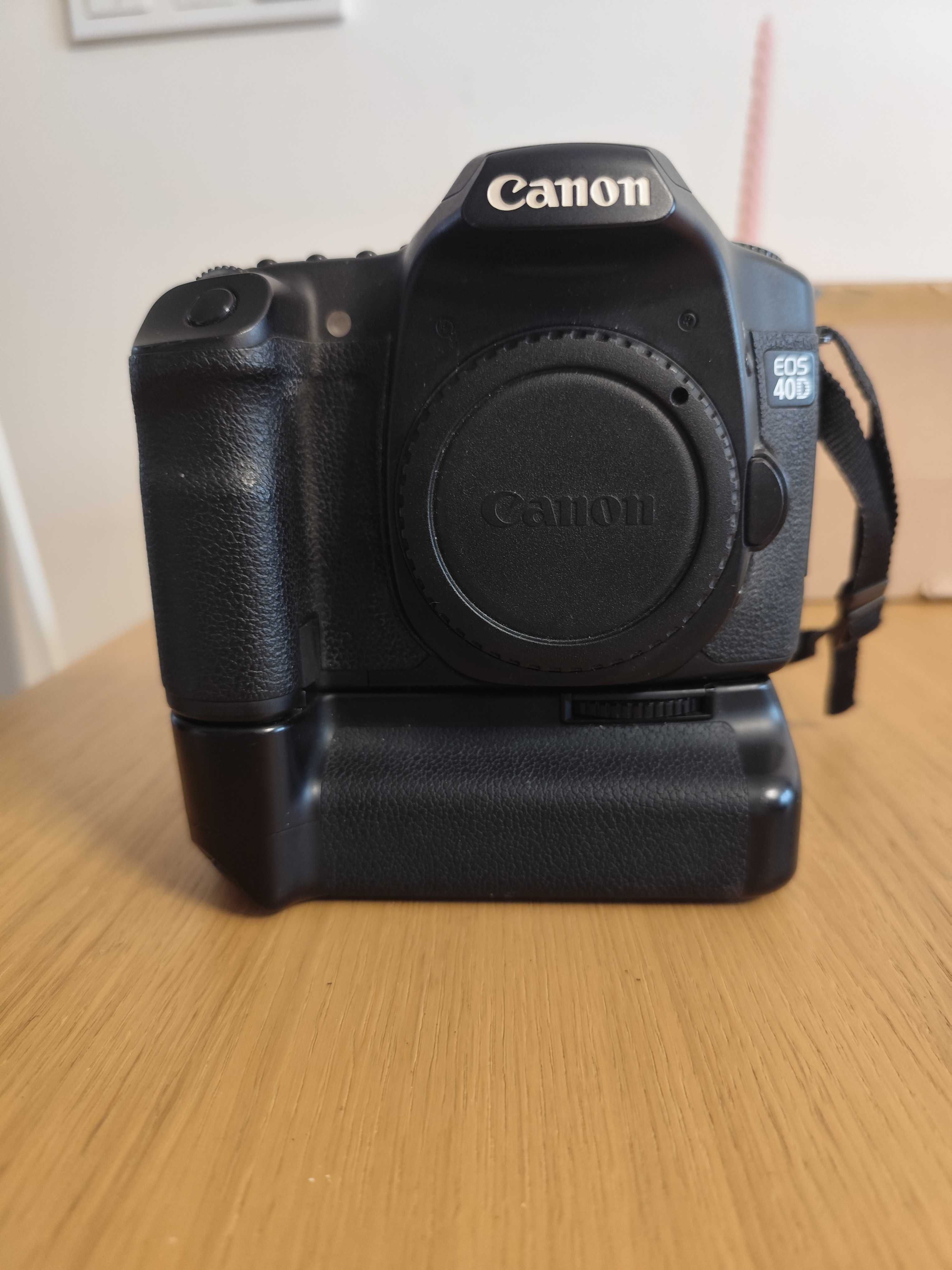 Body do lustrzanki Canon EOS 40D + battery grip