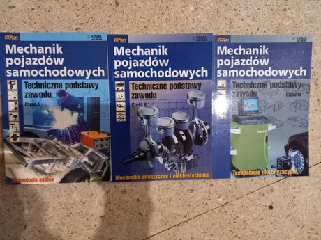 Książki Mechanik pojazdów samochodowych 3części