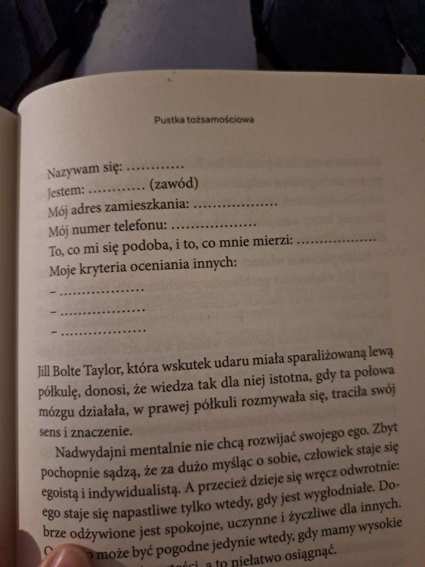Książka "Jak mniej myśleć"