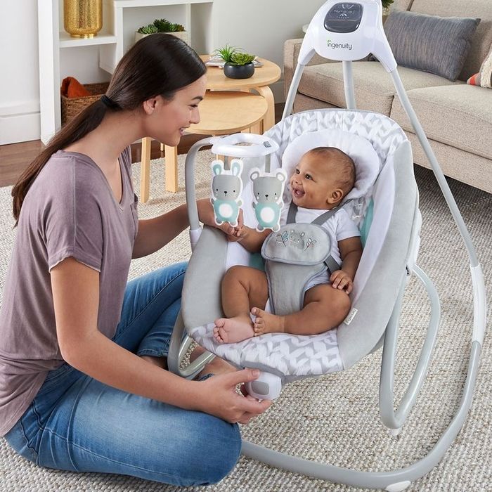 Продам Крісло-Гойдалку 2 в 1 Ingenuity SimpleComfort
