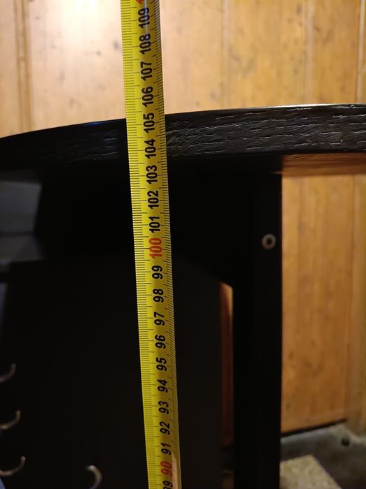 Barek szafka narożna kredens czarny regał barowy bufet